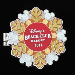 Beach Club — Minnie Mouse with Snowman