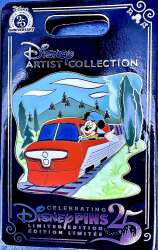 Mickey Mouse on Viewliner