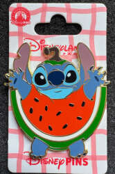 Stitch Dressed as Watermelon