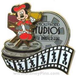 105855 - Hollywood Studios 20th Anniversary - Film Strip Logo - Walt Disney World
