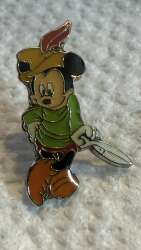 105879 - 5-Pin Mickey Thru the Years set - Mickey - Brave Little Tailor - Tokyo Disneyland Resort