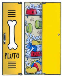 105924 - Cast Exclusive - Locker Series (Disneyland) - Pluto - Theme Park Cast Member Exclusive