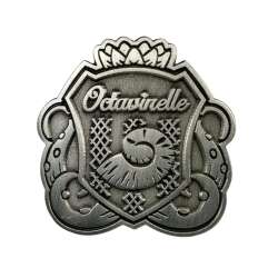 105958 - Twisted Wonderland Dormitory Crests - Octavinelle - Metal Crest - Disney Store Japan