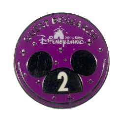 105959 - Hong Kong Disneyland Anniversaries - 2nd Anniversary Guest Research Exit Survey Gift Pin - Hong Kong Disneyland