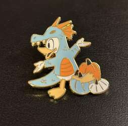 106015 - Hot Topic - Sensational Six Pastel Halloween Blind Box - Donald as dragon - Loungefly alternate image