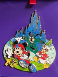 106096 - Shanghai Pin Trading Fun Day 2022 - Mickey, Goofy, Donald, Pluto Football - Shanghai Disney Resort
