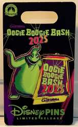 Oogie Boogie Bash 2025 Logo Pin