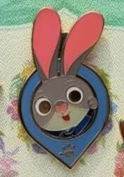 106118 - Zootopia AP Days 6 Pin Set - Judy Hopps - Shanghai Disney Resort