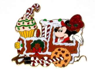 Mickey Candy Cooking Christmas Train