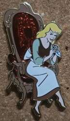 Cinderella Trying On Glass Slipper