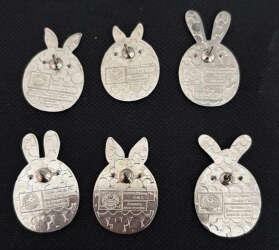 106149 - DLR/WDW Hidden Disney Series 2022: Rabbit Eggs - Rabbit Egg Set alternate image