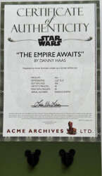 106150 - ArtLand Fine Art - Boba Fett “The Empire Awaits” - Artland / ACME alternate image