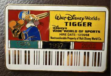 106248 - Cast ID Series - Tigger - Cast ID Badge - Walt Disney World
