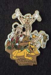 106296 - california adventure exclusive - California Adventure Grizzly Peak Fab 4 Mickey Goofy Donald Pluto Attraction - Disneyland Resort