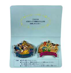 106317 - JCB - Tokyo DisneySea and Tokyo Disneyland Attractions Pin Set - Tokyo Disneyland Resort