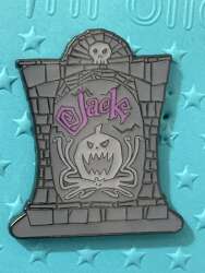106325 - Hot Topic - The Nightmare Before Christmas Tombstone Blind Box - Jack Skellington - Loungefly