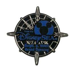 106343 - Grand Opening Tokyo DisneySea - Compass Logo - Sept.4 2001 - Tokyo Disneyland Resort