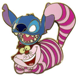 Cheshire Cat With a Stitch Mask