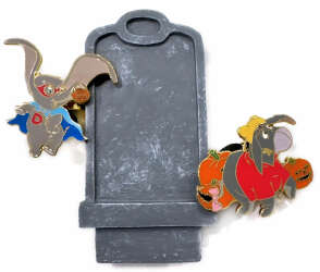 Dumbo as a Superhero and Eeyore as Pooh