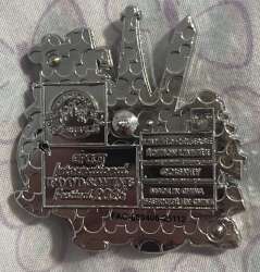 106402 - EPCOT International Food & Wine Festival 2025 - Chef Figment Cooking with Frying Pan Logo - Walt Disney World alternate image