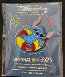 106422 - Destination 23 Disney Rewards - Stitch - Disney Fan Club