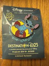 106422 - Destination 23 Disney Rewards - Stitch - Disney Fan Club alternate image