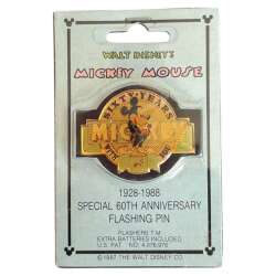 106478 - Sixty Years With You - 1928-1988 Special 60th Anniversary Light Up - Mickey Mouse