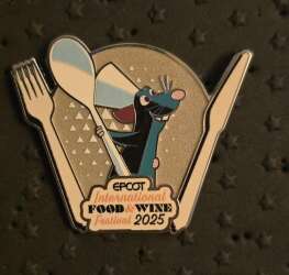 106496 - EPCOT International Food & Wine Festival 2025 - Mystery Collection - Remy - Walt Disney World alternate image
