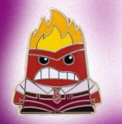 106542 - Pink a la mode - Micro Inside Out 2 Mystery - Anger - Disney Licensed