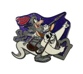 106649 - Halloween 2006 - Pin Rally - Goofy Knight Riding a Ghost - Tokyo Disneyland Resort
