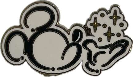 Mickey Silhouette (White) - Disney Live Entertainment