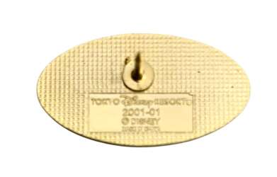 106696 - Disney Resort LIne - Gold Oval Lapel Pin - Tokyo Disneyland Resort alternate image
