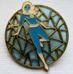 106697 - Boxlunch - The Fantastic Four: First Steps Stained Glass Blind Box - Invisible Woman - Loungefly alternate image