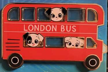 86763 - Pink a la Mode - Seeing Spots Series - London Bus - Disney Licensed alternate image
