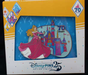 106745 - Disneyland Resort 70th Anniversary Celebration - Aurora Mini Jumbo - Disneyland Resort alternate image