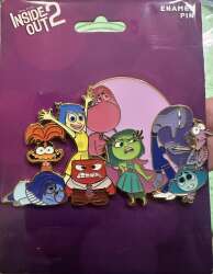 89015 - BoxLunch - Pixar - Inside Out 2 Emotions Group Portrait - Disney Licensed alternate image