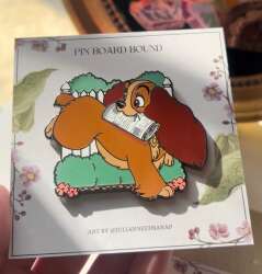 106772 - Pin Board Bound - Fantasies - Breaking News - Lady Fantasy Pin - Fantasy Unlicensed