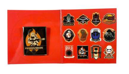 106794 - Star Wars: The Force Awakens - Japan - 12-Pin Set - Stormtrooper Fire Division ONLY - Disney Licensed alternate image