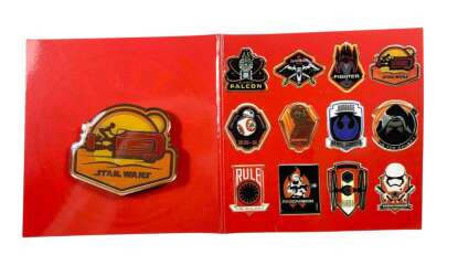 106799 - Star Wars: The Force Awakens - Japan - 12-Pin Set - Rey on Speeder Bike ONLY - Disney Licensed alternate image