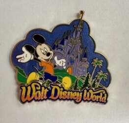 106805 - Storybook Night Logo - Mickey Mouse Cinderella Castle - Walt Disney World