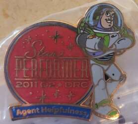 106822 - Disney Reservation Center (DRC) Cast Achievement Awards - 2011 Q2 - Star Performer — Agent Helpfulness (Buzz Lightyear) - Disney Licensed