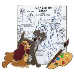 106870 - Pink A La Mode (PALM) - Disney Ink and Paint - Lady and the Tramp - Disney Licensed