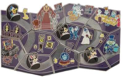 106897 - Attraction Mystery Map Puzzles: Haunted Mansion (DLR) - Unopened Box - Disneyland Resort alternate image