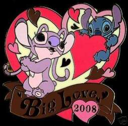 JDS VALENTINE'S DAY BIG LOVE STITCH & ANGEL