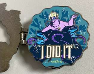 106945 - runDisney: Disneyland Halloween Half Marathon Weekend 2025 - Halloween 5K - "I Did It" - Ursula - Disneyland Resort alternate image