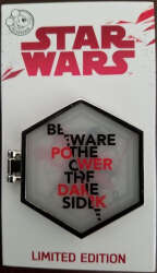 106977 - Unknown Series - Beware of the Dark Side-- Kylo First Order Hinge - Walt Disney World alternate image