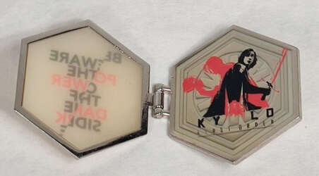 106977 - Unknown Series - Beware of the Dark Side-- Kylo First Order Hinge - Walt Disney World