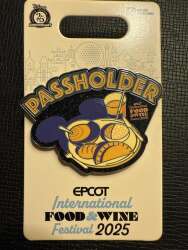 106992 - EPCOT International Food & Wine Festival 2025 - Mickey Ears Food Tray - Walt Disney World alternate image