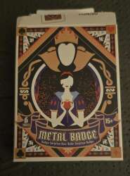 107004 - Miniso - Disney Princess Playing Cards Metal Badge Suprise Box - Belle - Disney Licensed alternate image