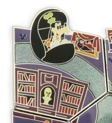 107008 - Attraction Mystery Map Puzzles: The Haunted Mansion (WDW) - Goofy in the Portrait Gallery and Library - Walt Disney World alternate image